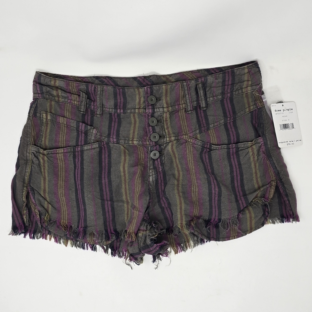 NWT Free People Morning Rain Cutoff Shorts 8 - Picture 5 of 12
